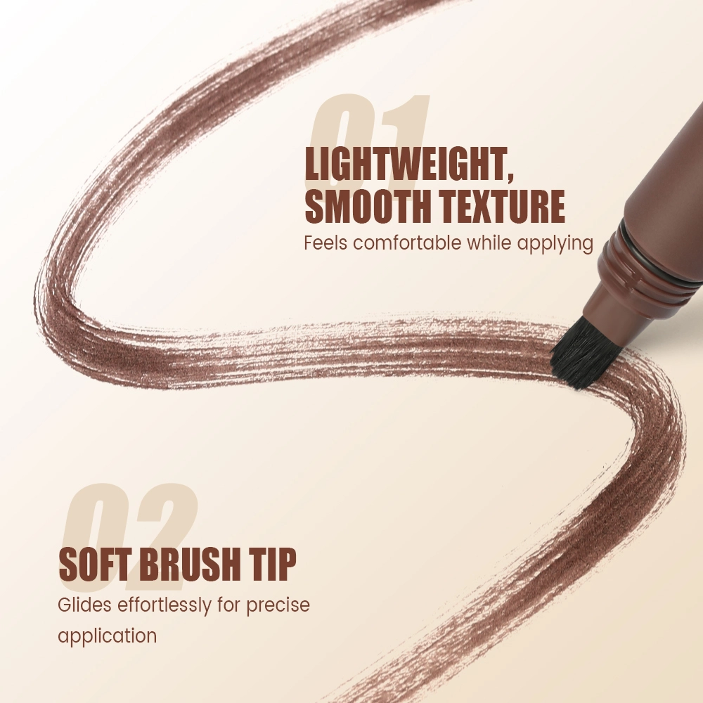 Pinceau biseaut&eacute; micro-poils Fluffy Brow Pudaier